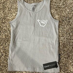 Gray Kids Tank Top